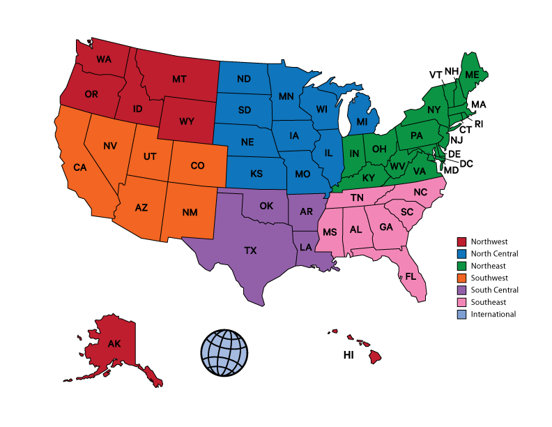 USLGA Region Info Overview